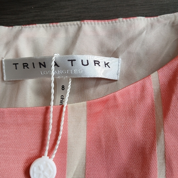 NWT Tina Turk Dress Retail $428 size 8 - Picture 3 of 6